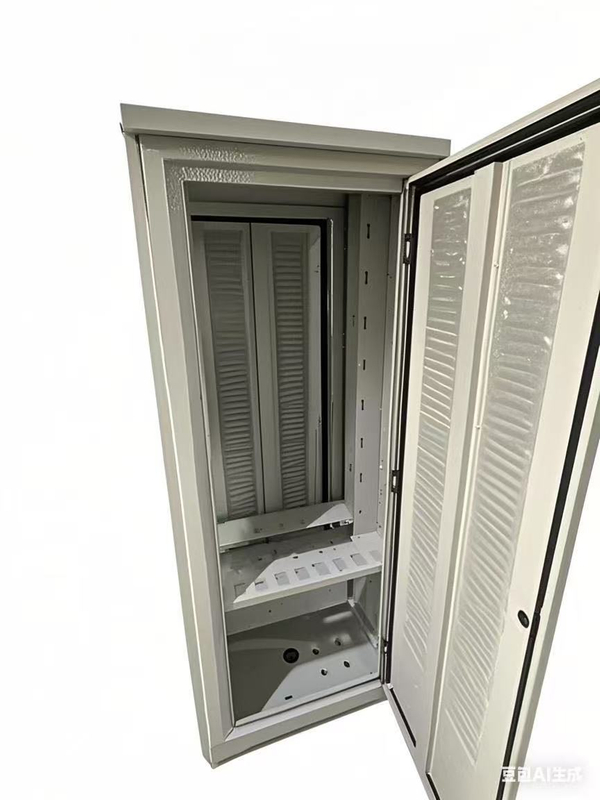 ThermoVent White Powder-Coated Electrical Enclosure