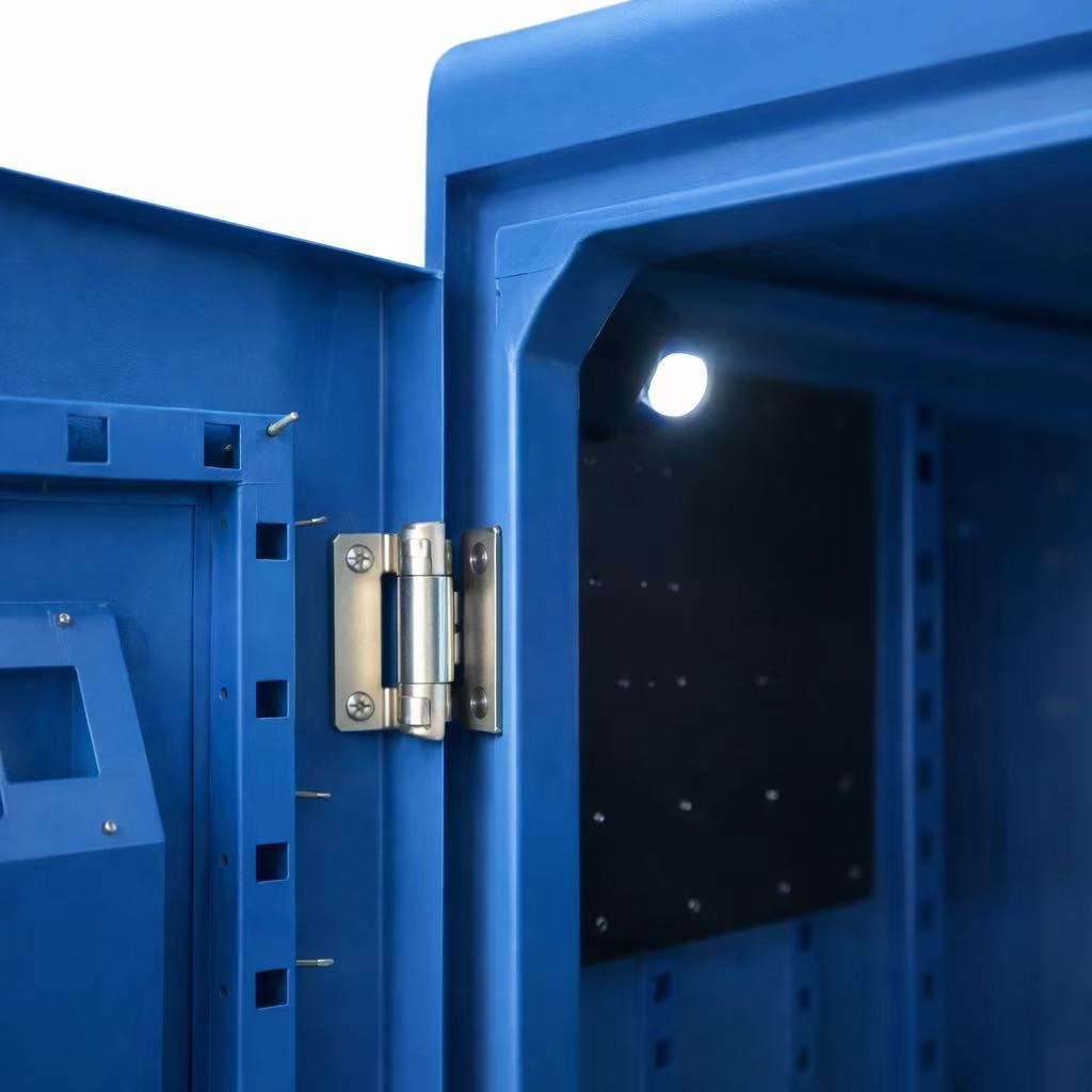 Six-Bay Battery Swapping Cabinet