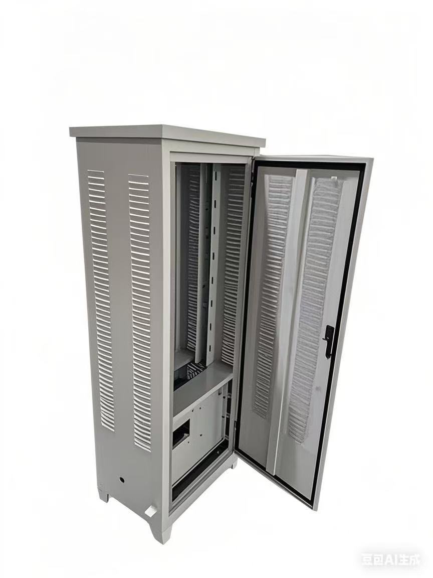 ThermoVent White Powder-Coated Electrical Enclosure