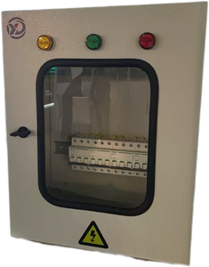 Tri-Color LED Distribution Cabinet - Smart Power Monitoring System