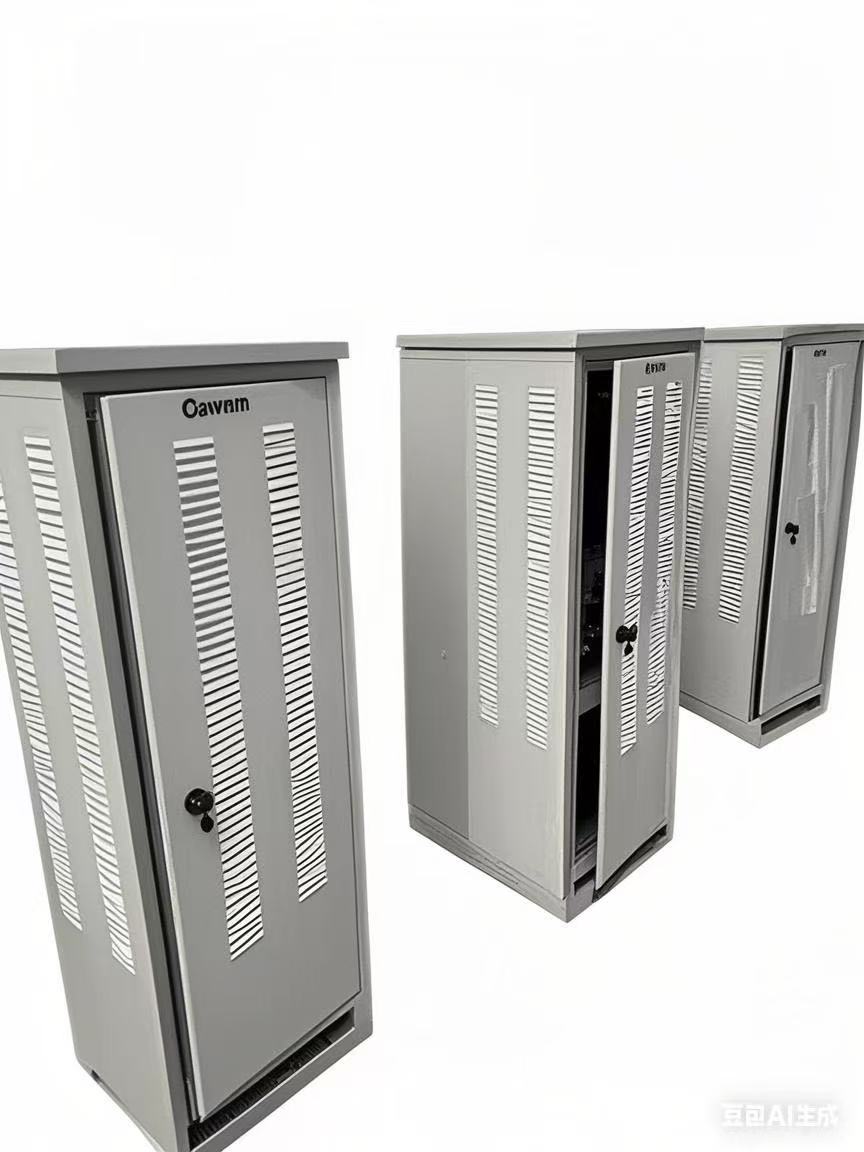 ThermoVent White Powder-Coated Electrical Enclosure