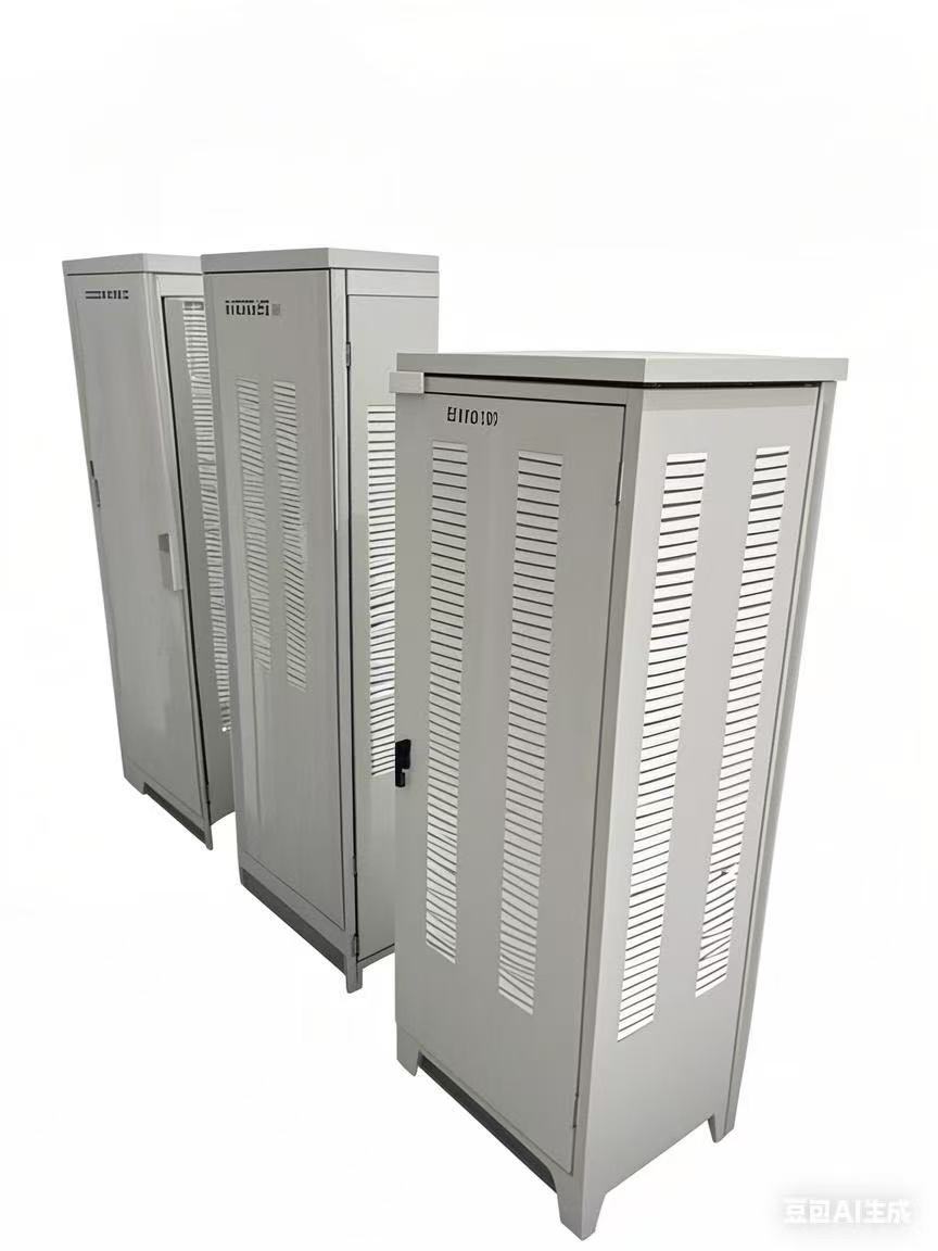 ThermoVent White Powder-Coated Electrical Enclosure