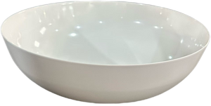 White Glossy Stamped Lamp Cover
