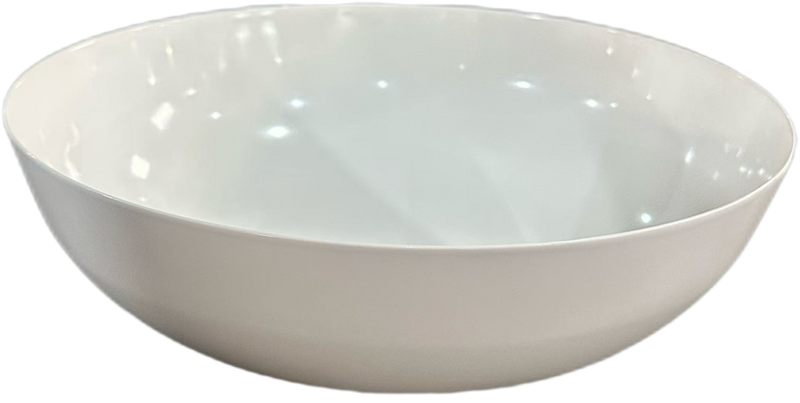 White Glossy Stamped Lamp Cover