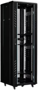 Premium 16U Industrial-Grade Black Server Rack Chassis for High-Density Data Centers