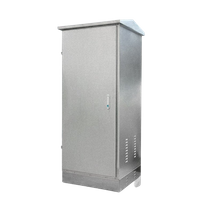Brushed Steel Control Cabinet
