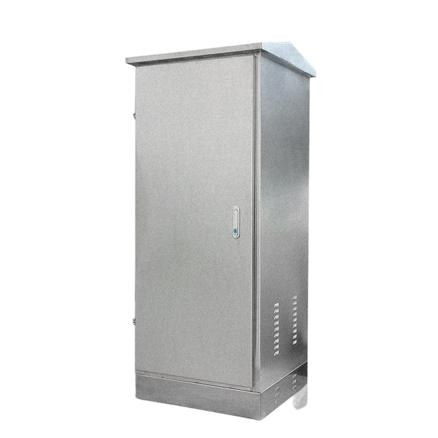 Brushed Steel Control Cabinet
