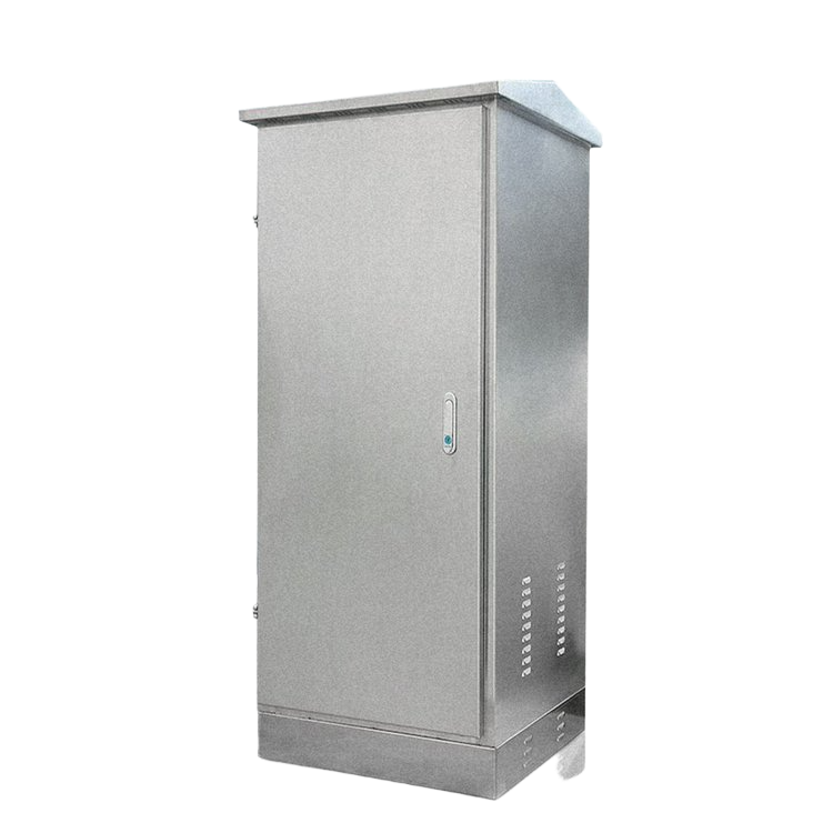 Brushed Steel Control Cabinet